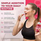 Adult Multivitamin Gummies for Men & Women, Vitamins A, C, D, E, B6, B12, Biotin, Folic Acid, Cherry & Strawberry Flavor, Supports Overall Health, 60 Count