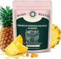 Premium Feminine Balance Gummies for Women’s PH-Balanced Health&Wellness,Probiotic Gummies for Vaginal Health&Immune Support, Vegan, Gluten-Free, Low Calorie, Hawaiian Pineapple,60 Count, 30 Servings