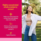 CranRich by Natural Factors, Super Strength Cranberry Concentrate, Antioxidant Supplement for Urinary Tract Support, Non-GMO, 90 Capsules