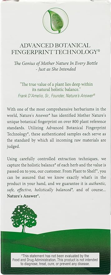 Nature's Answer UT Answer | Urinary Tract System Support | Cranberry Flavor Dietary Supplement | Alcohol-Free, Gluten-Free, Not Tested on Animals & Vegan 4oz