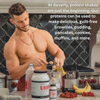 Beverly International UMP Protein Powder, Rocky Road. Unique Whey-Casein Ratio Builds Lean Muscle. Easy to Digest. No Bloat. (32.8 oz) 2lb .8 oz