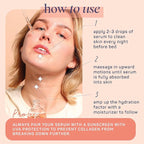 Spa Life Face Serum: FIRM Collagen Serum 100 ml (3.7 oz) - Enhanced Firmness and Hydration – Skin Smoothing, Face Plumping, Pearl-infused - Fights Fine Lines & Wrinkles, For All Skin Types