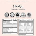 New - Creatine + Collagen for Women – Supports Lean Muscle Growth & Development, Booty Gain, Energy & Recovery – 5g Creatine Monohydrate Plus 5000mg Collagen Peptides Combo – Unflavored, 30 Servings