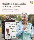 BariSlim High Protein Shake - Delicious & Nutritious Meal Replacement Shake - Low Sugar & Carb - Formulated for Bariatric Patients & Post-Weight Loss Surgery Support | Chocolate Shake (9 oz)