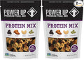 Power Up Premium Trail Mix - Protein Packed 14oz,No Added Sugar,Made Without Peanuts,Gluten Free,Vegan,Non-GMO,(Pack of 2)