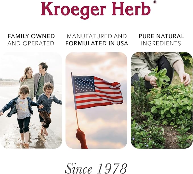 Kroeger Herb Products, Candida Formula #1, Detoxification for Natural Candida Cleanse, Helps Gut and Vaginal Health, Yeast Supplement, Candida Overgrowth, Non-GMO, Intestinal Supplement, Made in USA