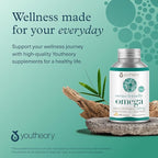 Youtheory Ocean-Friendly Omega - Vegan Algae Omega 3 Softgel - with EPA & DHA - Heart, Eye & Brain Health - Recyclable Aluminum Container - Gluten, Soy & Dairy Free - 120 Softgels