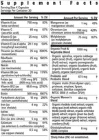 Rainbow Light Certified Womens Multivitamin, Multivitamin Supplement, 120 Caps (Pack May Vary)