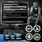 Animal Creatine Monohydrate Powder – Micronized Creatine for Women and Men, Supports Muscle Growth, Strength, Endurance, Recovery and ATP Production, Gym & Workout Supplements - Unflavored, 300g