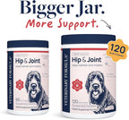 Veterinary Formula Smart Vitality Hip & Joint Supplement for Dogs with Glucosamine – Dog Joint Support, Dog Supplements for Mobility & Flexibility, 120ct