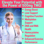 SHIZAM TMG Betaine Alpha Lipoic Acid ALA D3 Fisetin Gummies, Tri-Methylglycine trimethylglycine R-Alpha NAD+ Plus + HCL Supplements, Mitochondrial Senolytic Activator, NR Capsules Powder 600mg 1000mg