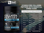Zeal Naturals Hydrolyzed Collagen Peptides Powder, 10g Protein | Grass-Fed Collagen for Women & Men | Essential Amino Acids | Hair, Skin, Nails, Bone Health | 60 Servings, Unflavored, 23.53 oz.