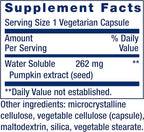 Life Extension Water-Soluble Pumpkin Seed Extract, Promotes Prostate & Urinary Tract Health, Bladder Health Support, Men, Women, Gluten-Free, Non-GMO, Vegetarian, 60 Capsules