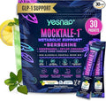 MOCKTALE-1 Metabolic GLP-1 Weight Management Supplement with Berberine & Akkermansia, Chromium, Ceylon Cinamon, Apple Cider Vinegar Lemon Mint Flavor Non-Alcoholic Cocktail 30 Packets