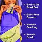 Magic Spoon Treats - 8 High Protein Bars: 2 Marshmallow, 2 Chocolate Peanut Butter, 2 Blueberry Muffin, 2 Double Chocolate - High Protein Gluten Free Snack - Sugar Free Protein Cereal Bar
