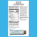 Barebells Protein Bars Coconut Caramel Almond - 12 Count, 20g High Protein Treats - Chocolate Nutrition Bar with 1g Total Sugars - On-The-Go Breakfast or Post-Workout Snack