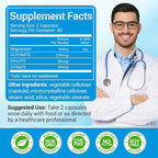 ASSR Triple Magnesium Complex – 300mg Magnesium Supplement with Glycinate, Malate & Citrate – Supports Relaxation, Muscle & Nerve Function – High Absorption, Vegan, Non-GMO, 120 Capsules
