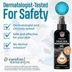 Aromasong Magnesium Spray Grapefruit- Extra Strength (23mg in Each Spritz) 8 Oz - Natural and Pure Magnesium Oil Spray - Made in The USA - for Leg Discomfort and Promotes a Calm Sleep