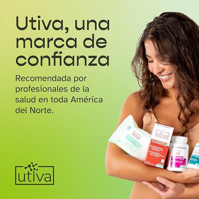 UTIVA Menopause Relief | Hormone-Free Menopause Support | Natural Multi-Symptom Relief | Helps Reduce Hot Flashes & Night Sweats | Mood Balance & Joint Support | Estrogen Free, 30 Vegi Capsules