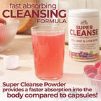 Country Farms Super Cleanse, Super Juice Cleanse, Supports Healthy Digestive System, 34 Fruits and Vegetables with Aloe, Promotes Natural Detoxification, Drink Powder, 14 Servings, 9.88 Ounce
