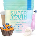 SkinnyFit - Super Youth Collagen for Women - Multi Collagen Peptides Powder - Probiotics, Fiber, Hyaluronic Acid - Non GMO, Gluten Free, Sugar Free - Beauty & Self Care - Unflavored (28 Servings)