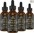 2000 MG Liposomal Fulvic Acid + Humic Acid + Trace Minerals Complex - More Potent Than Shilajit, Electrolytes Liquid Supplement with Organic Kale for Energy, Digestion, Immunity & pH Balance, 8 Oz