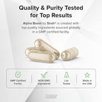 Testosterone Booster for Men - Male Enhancing Supplement - Test Booster for Endurance, Drive, Stamina, Strength, Size, Libido & Lean Muscle Growth - Supports Healthy Blood Circulation - 120 Pills