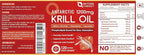 NATURE TARGET Krill Oil 1200mg with Omega-3 EPA & DHA with Astaxanthin, Phospholipids & Choline - Supports Heart, Brain, Join Health, Non-GMO, Gluten Free, 120 Softgels (60 Servings)