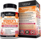 Multivitamin for Women with Vitamin D3 - Multivitamins for Bone Breast Skin Joint Energy - Vitamins for Immunity Support - Immune System Boost Natural Immune Defense - Joint Support Supplement - 60Ct