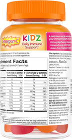 Emergen-C Kidz Daily Immune Support Dietary Supplements, Flavored Gummies with Vitamin C and B Vitamins, Fruit Fiesta Flavored Gummies - 44 Count