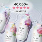 Olay Body Wash for Women, Fresh Radiance, 24/7 Skin-Loving Freshness, Visibly Radiant, Plant Based Cleansers, Vitamin B3 & Antioxidant Blend, For All Skin Types, Black Cherry & Vanilla Scent, 22 fl oz