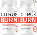 (2 Pack) Citrus Burn Capsules - Official CitrusBurn Pills Supplement Support All Natural Ingredients Advanced Formula Premium Multivitamin for Overall Health & Wellness, 120 Capsules for 2 Months