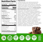 Orgain Vegan Protein Shake, Creamy Chocolate - 20g Plant Protein, Ready to Drink, 50 Superfoods, 0g Sugar, Gluten Free, No Artificial Sweeteners, No Soy or Dairy Ingredients, 11 Fl Oz (Pack of 12)