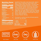 Bulletproof Protein Crisp Bars, Peanut Butter Chocolate Chip, 12 Pack, High Protein, Low Sugar
