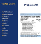 Probiotic 10 with Vitamin D to support immune function* 120 count by Puritan's Pride