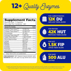 Enzymedica Digest Complete, Full-Range, Everyday Digestive Enzymes, Offers Fast-Acting Gas & Bloating Relief, 180 Capsules