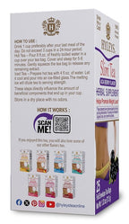Hyleys Slim Tea Acai Berry Flavor - Weight Loss Herbal Supplement Cleanse and Detox - 25 Tea Bags (6 Pack)