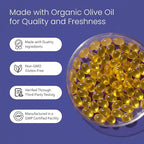 NaturaLife Labs Odorless Garlic Supplement – 30 mg Garlic Extract per Serving (2 Softgels) with Organic Olive Oil – 150 Softgels – Non-GMO, Gluten-Free (2 Pack)