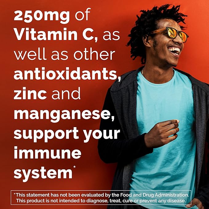 Emergen-C Zero Sugar Immune Support Kidz Gummies, 36 Count (Pack of 2)