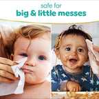 Pampers Baby Wipes, Sensitive, Water Based Wipe, Clinically Proven, Hypoallergenic, and Unscented for Babies, 672 Wipes Total (8 Flip-Top Packs) [Packaging May Vary]