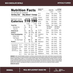SlimFast Meal Replacement Powder, Original Rich Chocolate Royale, Weight Loss Shake Mix, 10g of Protein, 52 Servings (Packaging May Vary)