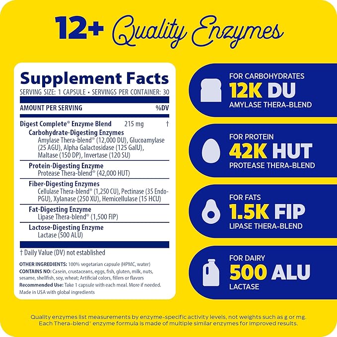 Enzymedica, Digest, 30 Capsules