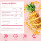 Premium Feminine Balance Gummies for Women – Pineapple Flavor – pH Balance, Immune & Digestive Support – Vegan, Gluten-Free – 60 Gummies (30-Day Supply)