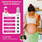 Pink Stork Liquid Prenatal Vitamins for Women - for Fertility, Pregnancy, Postpartum - Morning Sickness Support - 64 Servings - 2 Pack