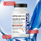 Silver 8 Flex - Joint Support Supplement for Men & Women - Glucosamine Chondroitin MSM Complex for Knee Hip and Movement Health - Nutritional Advanced Formula for Ages 50+ - 120 Capsules