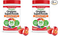 Orgain Organic Greens + 50 Superfoods Immunity Up! Powder,Honeycrisp Apple-Immune Support,Probiotics,Vitamin C,D&Zinc,Apple Cider Vinegar,Ashwagandha,Cordyceps&Reishi Mushrooms-0.62lb,(Pack of 2)