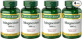 Nature's Bounty Magnesium Supplements 500mg Tablets,Support Bone & Muscle Health,200 Count (Pack of 4)