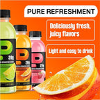 Protein2o Hydration Drink - 2-in-1 Liquid Clear Whey Protein Isolate and Electrolyte Drink - 20g Protein, Vitamins B5, B6 - Post-Workout Recovery - 16.9 Fl Oz - 12 Count Orange Mango