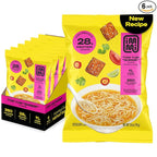 immi Tom Yum “Shrimp” Ramen – Bright, Zesty Flavor with More Protein – Vegan, High Protein Ramen Noodles – Low Carb, Zero Sugar – Healthy Keto-Friendly Ramen Bowl, 6-Pack