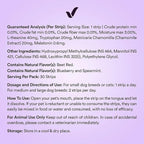Calming Oral Strips for Dogs & Cats | Fast Acting Pet Anxiety Relief with L-Theanine, Chamomile, Tryptophan & Melatonin Behavioral Support for Travel, Fireworks, Thunderstorms 30 Oral Strips